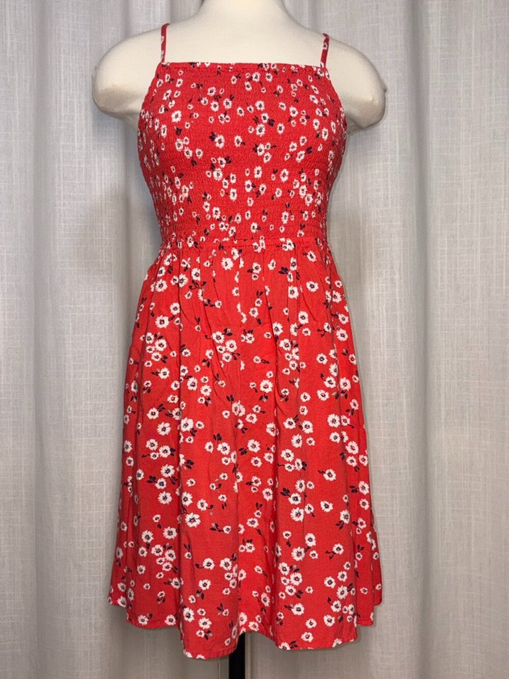 Punchy Red Vacation Sundress